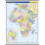 Afrika / nástěnná politická mapa