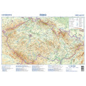Česká republika – příruční zeměpisná mapa