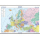 Evropa / nástěnná politická mapa