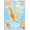 Severní a Střední Amerika – příruční obecně zeměpisná mapa