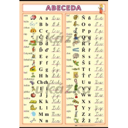 Česká abeceda XXL (140 x 100 cm)