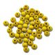Pedig - Korálky 10 mm – žluté 50 ks