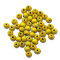 Pedig - Korálky 10 mm – žluté 50 ks