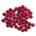 Pedig - Korálky 10 mm – růžové 50 ks