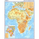 Afrika – příruční obecně zeměpisná mapa