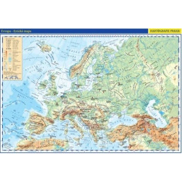 Evropa – příruční mapa