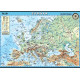 Evropa - fyzická mapa XXL (140 x 100 cm)
