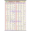 Anglická nepravidelná slovesa - Irregular verbs 2 XL (100 x 70 cm)