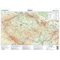 Česká republika – příruční zeměpisná mapa