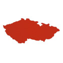 Obrysová mapka České republiky