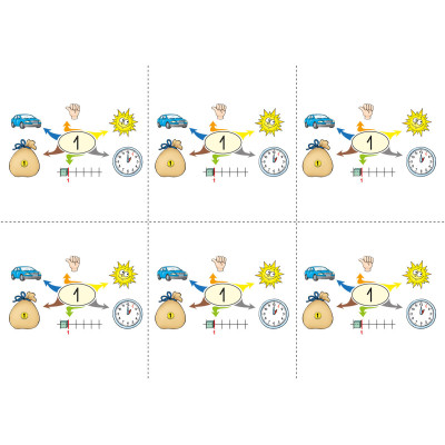 Myšlenkové mapy k Živé abecedě a Matýskově matematice 1. díl