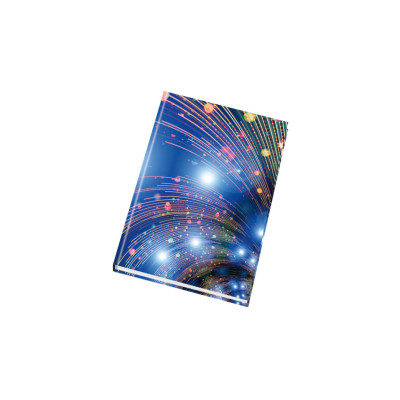 Záznamní kniha A6 - linka, 96 listů, lesk