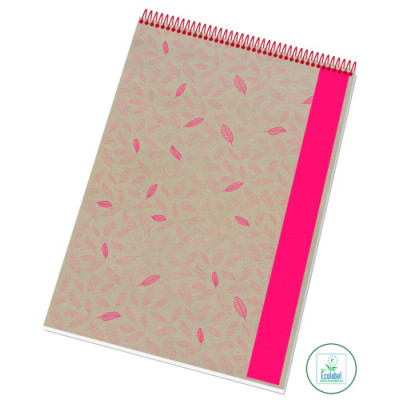 Blok A5 linka horní spirála, 50 listů, eco