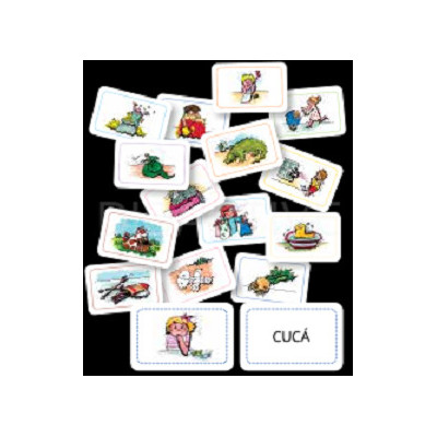 Obrázky a slova pro nácvik čtení II - genetická metoda