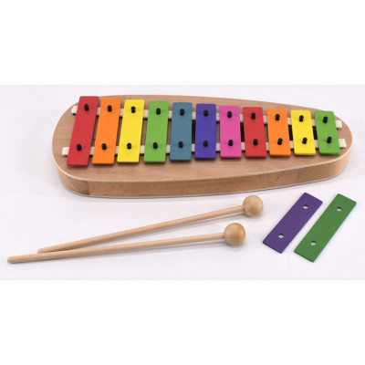 Zvonkohra díky přesně umístěným rezonančním otvorům vytváří plný zvuk