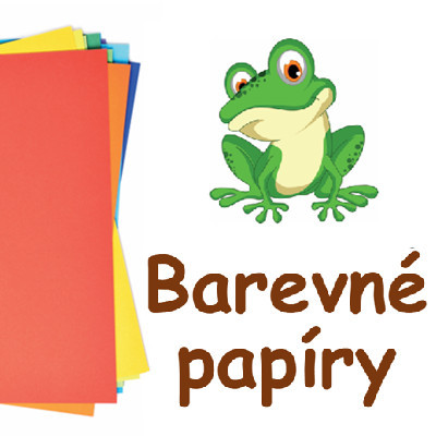 Barevné papíry A4 - hnědé, 100 listů