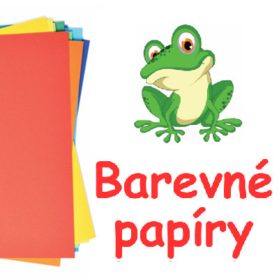 Barevné papíry A4 - červené, 100 listů