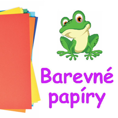 Barevné papíry A4 - filaové, 100 listů