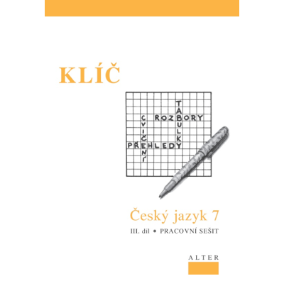 Český jazyk 7, 3. díl - klíč