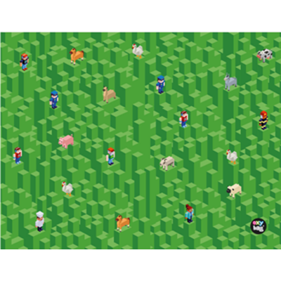 Ubrus na lavici do výtvarné výchovy - hra