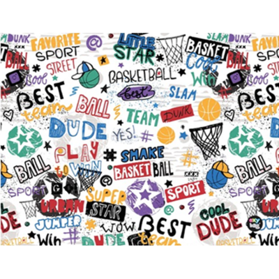 Ubrus na lavici do výtvarné výchovy - sport