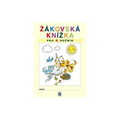 Žákovská knížka pro 4. třídu