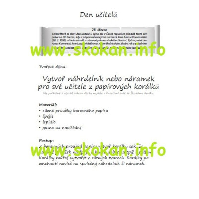 Školní deník - nejen do družiny