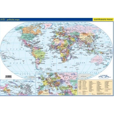 Svět – příruční mapa
