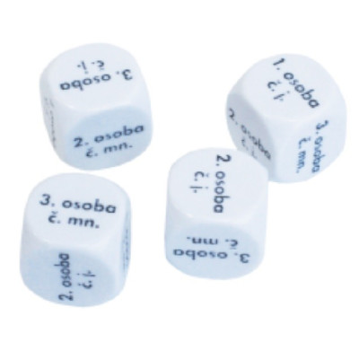 Kostky - osoba, číslo