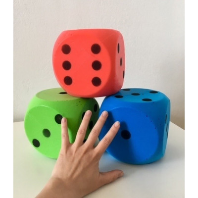 Sada velkých kostek, 3 ks, 16 cm