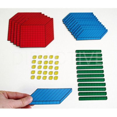 Sada pro rozklad čísla v desítkové soustavě magnetická, 54 dílů